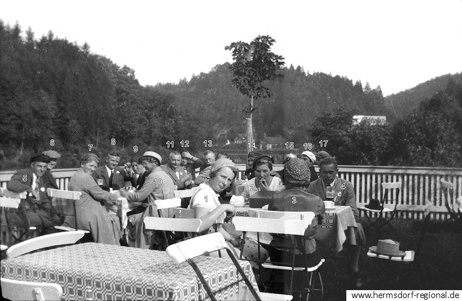 Ausflug der Sanitätskolonne 18.09.1932 nach Saalburg